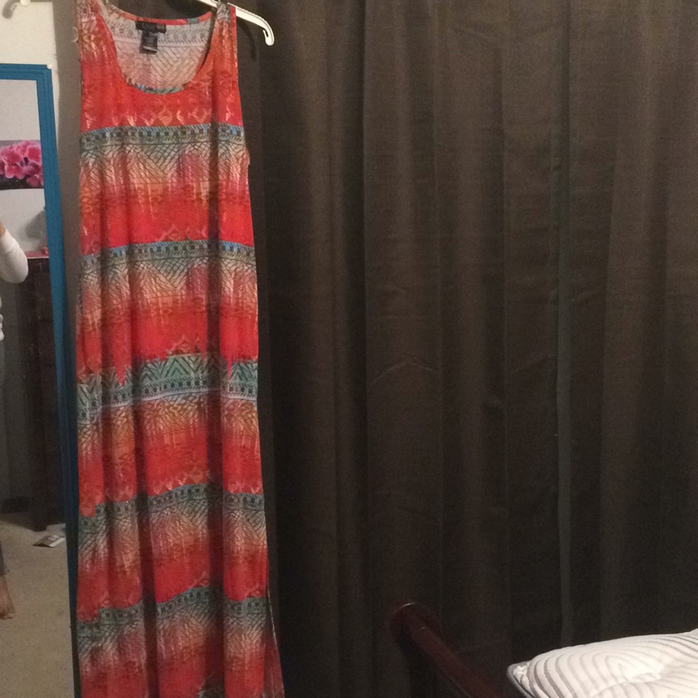 tropical dress